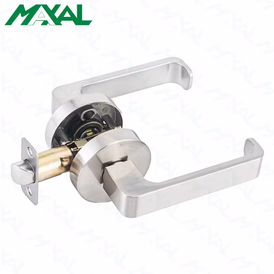 Modern Lock Passage Door Handle Lock Front Lever with Zinc Alloy