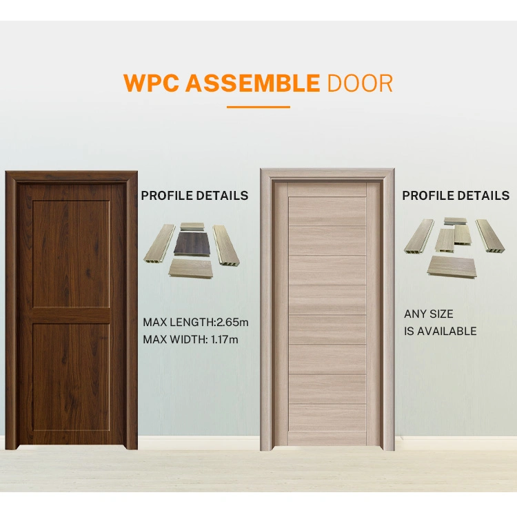 Interior High Quality Modern Waterproof WPC Door