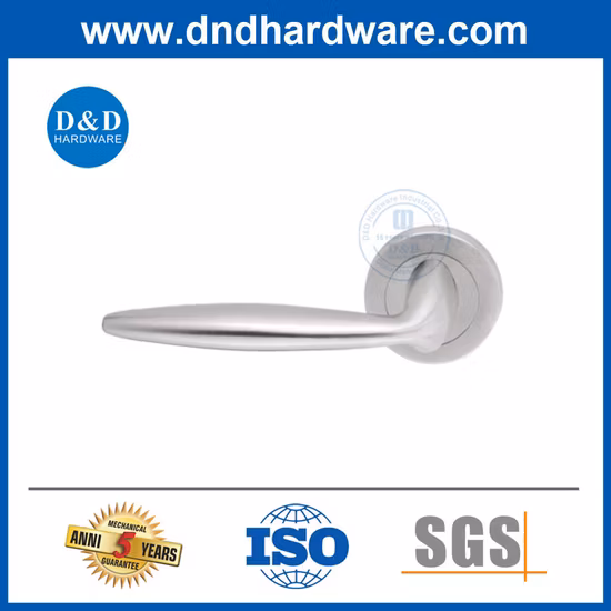 Stainless Steel Casting Door Handle Solid Flat Lever Sf120