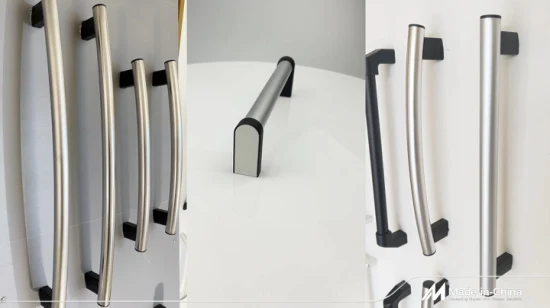 Erfahrener Metalltrichter aus Edelstahl für Duschräume, Mini-Glastürgriffe, Griff mit Fingergriff