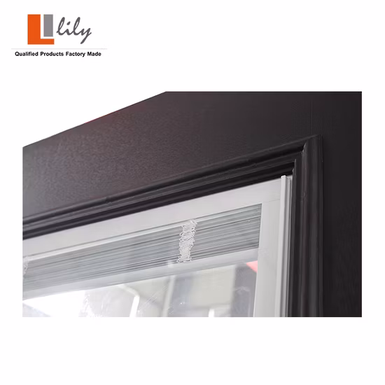 Grundlegende Anpassung Schiebe-Innenverkleidung aus massivem WPC-Holz, Verbundwerkstoff, Terrassen-Hohlraum, bündiges Glas, grüne PVC-Terrassentürverkleidung